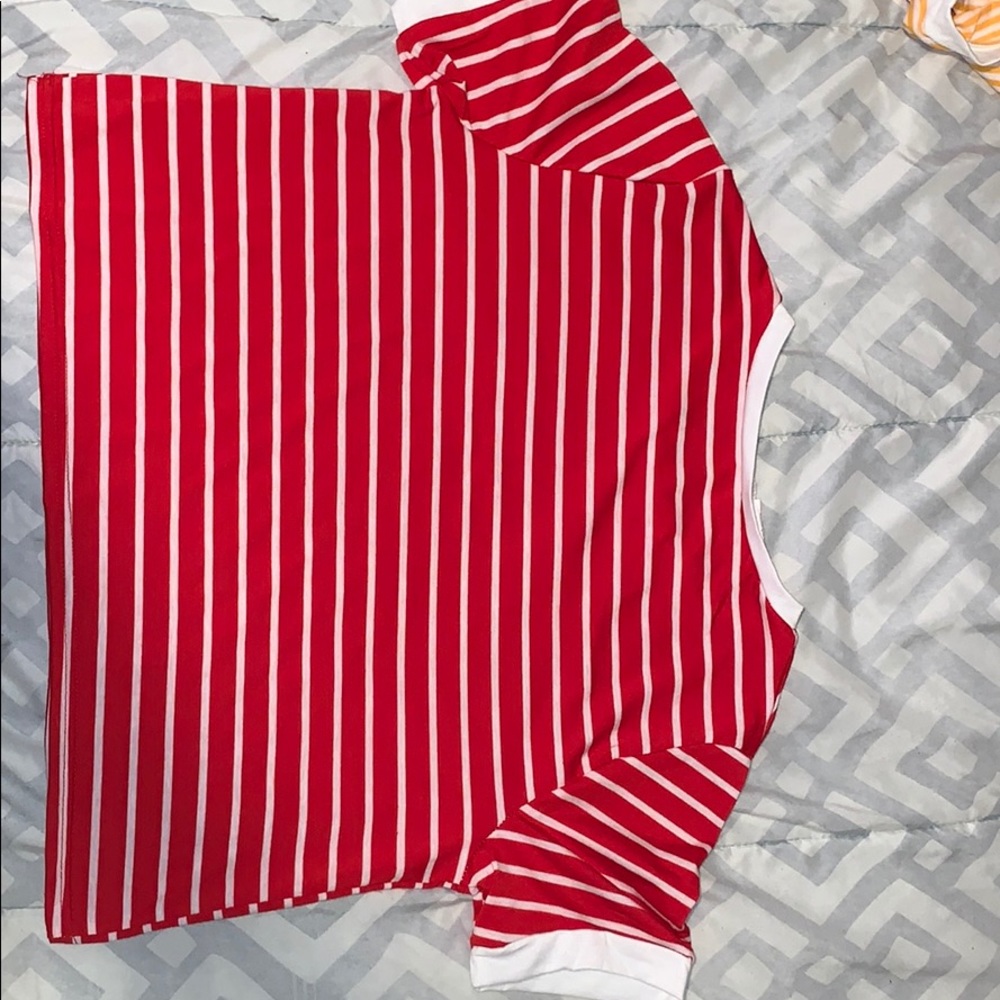 Striped Ringer Tee - Picture 4 of 4
